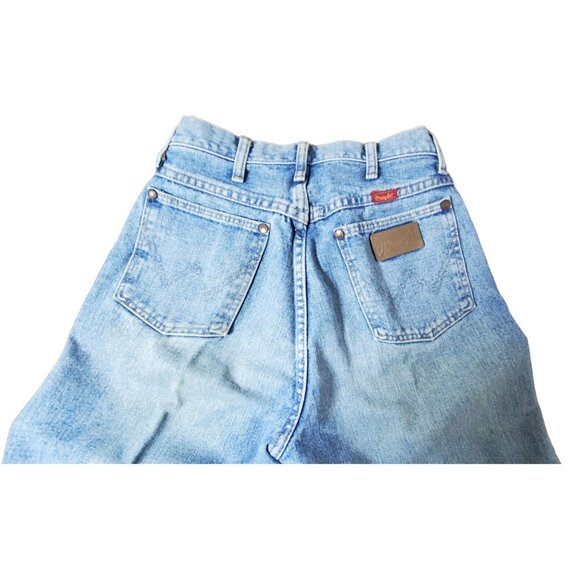 Vintage Wrangler Blue Denim Jeans 9x36 Relaxed Fit Straight Leg Classic 90s Styl - Picture 4 of 10